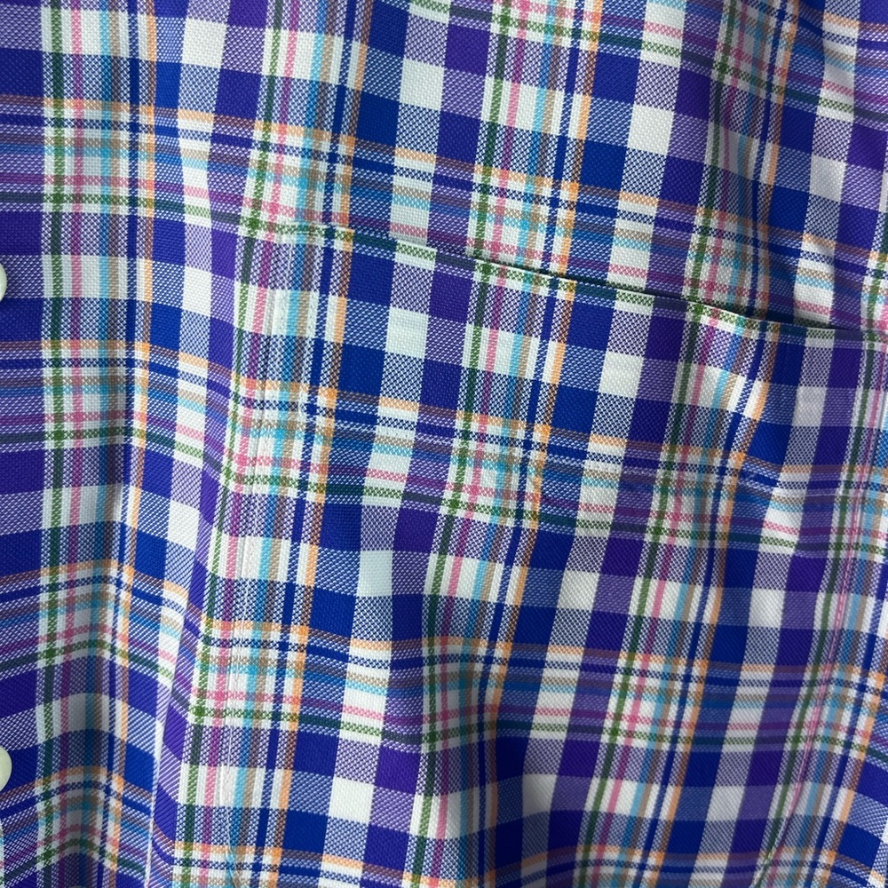 Nice Peter Millar Size Large Button Down Shirt- R… - image 5